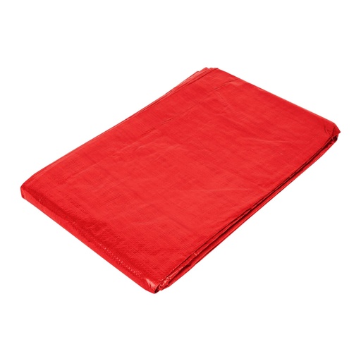 [23766] Lona de polietileno 4 x 5 m, roja, 110 g/m2, PRETUL LP-45R