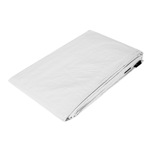 [23773] Lona de polietileno 4 x 5 m, blanca, 110 g/m2, PRETUL LP-45B