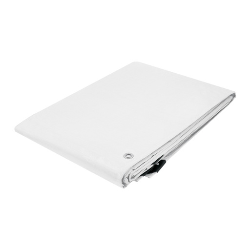 [23774] Lona de polietileno 4 x 6 m, blanca, 110 g/m2, PRETUL LP-46B