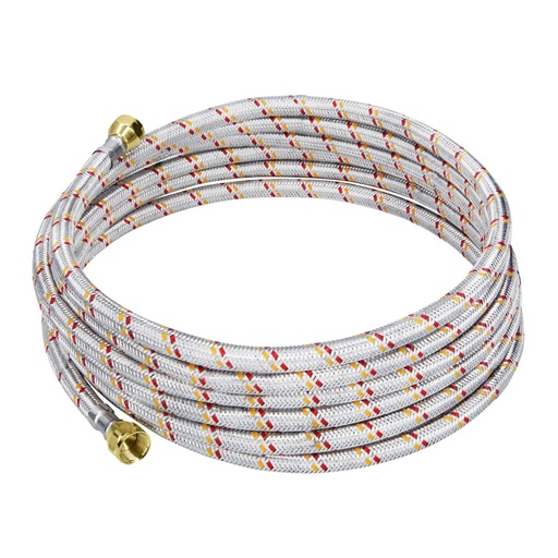 [24066] Manguera para gas, aluminio, 3/8' flare, 500 cm, FOSET BASIC FGA-50P