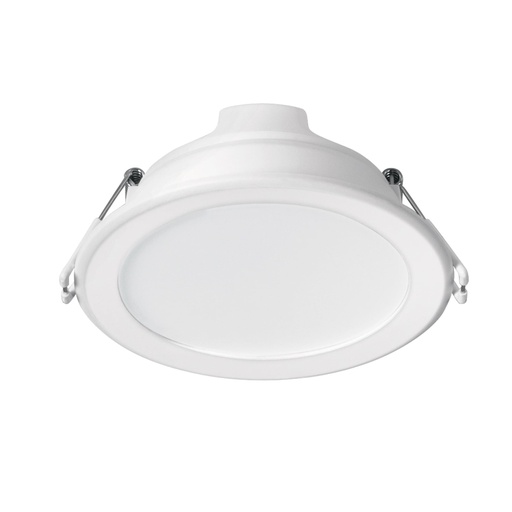 [25087] Luminario LED empotrable 7 W 6500 K, redondo, VOLTECK BASIC EMP-101LB