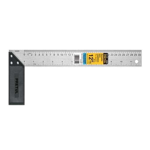 [26089] Escuadra 12' para carpintero, Pretul EC-12P