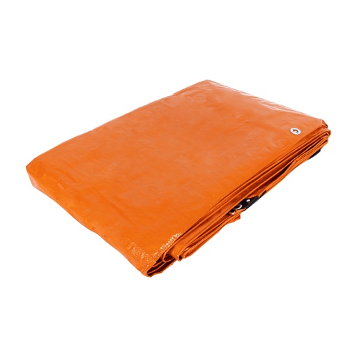 [26144] Lona de polietileno 6 x 9 m, naranja, 110 g/m2, PRETUL LP-69N