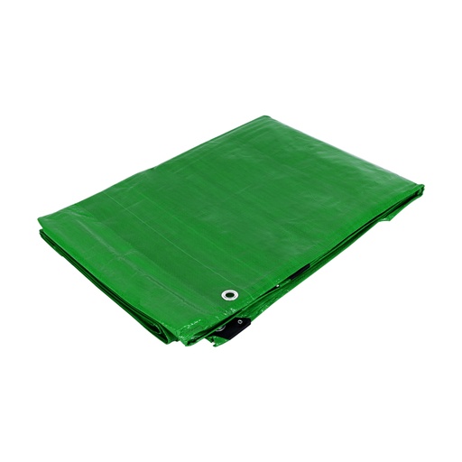 [26151] Lona de polietileno 3 x 6 m, verde, 110 g/m2, PRETUL LP-36V