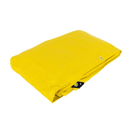 [26162] Lona de polietileno 6 x 9 m, amarilla, 110 g/m2, PRETUL LP-69A