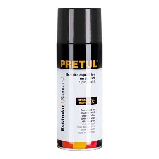 [27004] Pintura en aerosol, gris oscuro, 400 ml, PRETUL PA-GO-P