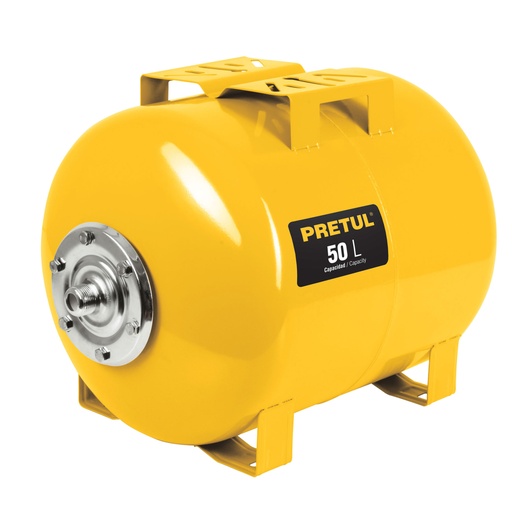 [27041] Tanque hidroneumático horizontal, 50 litros, PRETUL TN-HN-1/2X50P