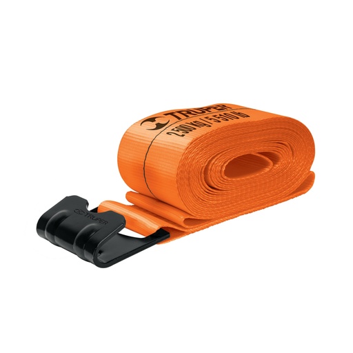 [101734] Banda de 4' x 9 m con gancho plano para malacate, TRUPER MAL-B3P