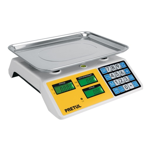 [27119] Báscula electrónica multifunciones 30 kg, Pretul BASE-30P