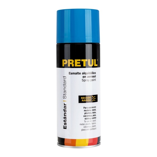 [27178] Pintura en aerosol, azul holandés, 400 ml, PRETUL PA-AH-P