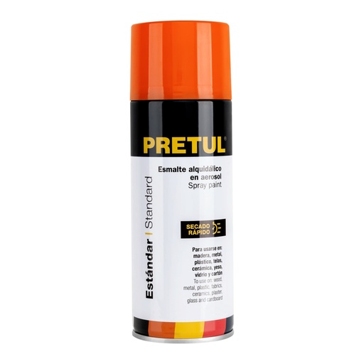 [27181] Pintura en aerosol, naranja, 400 ml, PRETUL PA-NA-P