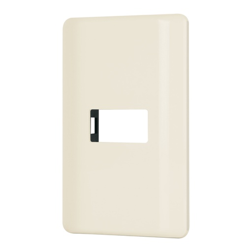 [27231] Placa 1 módulo, marfil, línea Volteck Basic PPSE-BI