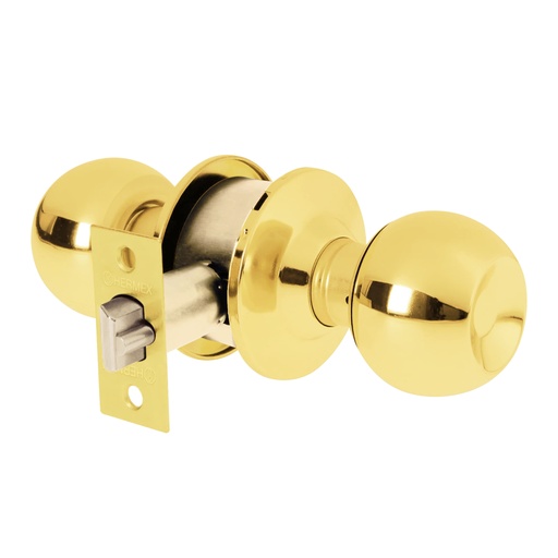 [28048] Cerradura esfera cilíndrico, entrada, brillante, blíster, HB BAL-LB-EPB