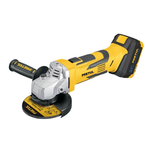 [28267] Esmeriladora 4-1/2', 20V, 1 batería 4Ah, PRETUL ESMI-20P