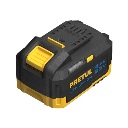 [28275] Batería ion litio, 20V, 4 Ah, PRETUL BAT-20P4