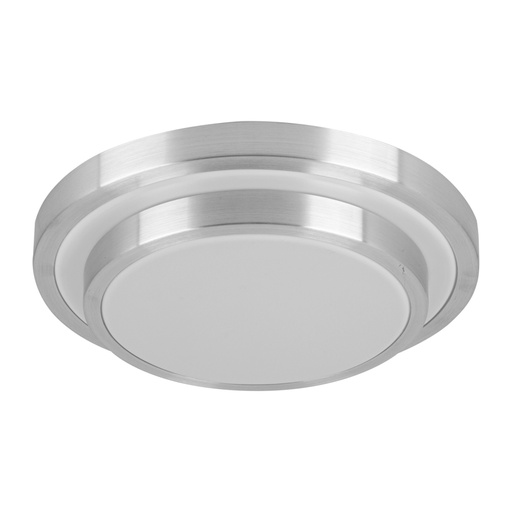 [29007] Luminario LED plafón decorativo 18W 6500K, metálico, BASIC PLA-703L