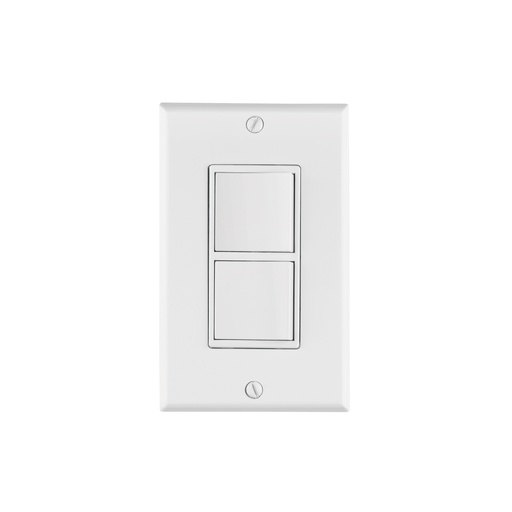 [40019] Placa armada interruptor sencillo y de 3 vías Classic PA-APDO-CLP