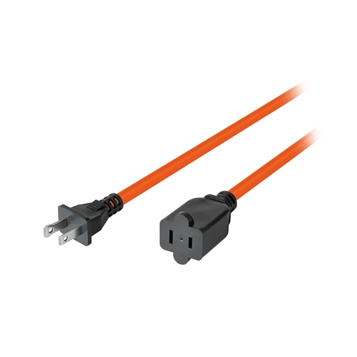 [40189] Extensión eléctrica uso rudo 6m 2x16 AWG para 1 clavija ER-6X16S