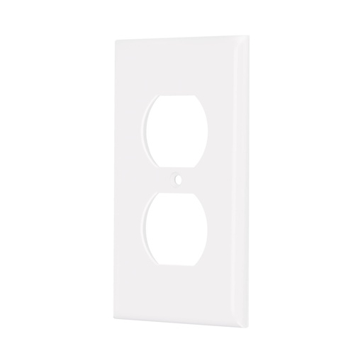 [40241] Placa de ABS dúplex, Standard, blanco VOLTECK PPDO-SB