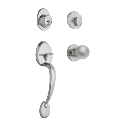 [43025] Jaladera/perilla, Lugo llave-mariposa, Cromo Mate, HERMEX CEP-31PJ