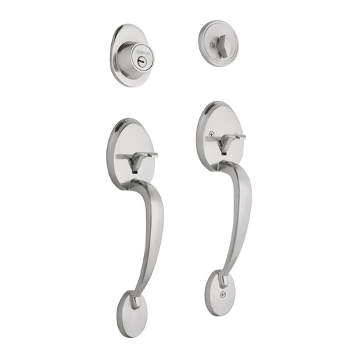 [43028] Doble jaladera, Lugo llave-mariposa, Cromo Mate, HERMEX CEP-31JJ