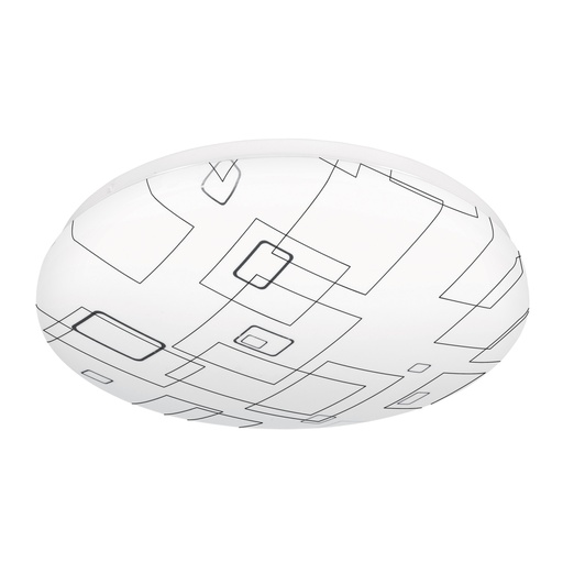 [43178] Luminario LED plafón decorativo 18W 6500K, cuadros, BASIC PLA-503L