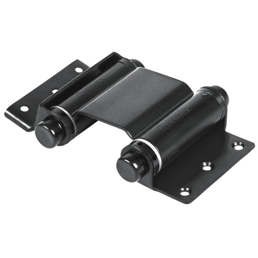 [43184] Bisagra de doble acción 3', acero, negro semi-brillante BID-306