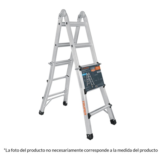 [101884] Multiescalera telescópica, 4.5 m, capacidad de carga 150 kg EMT-18
