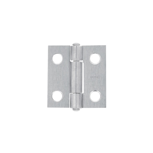 [43185] Bisagra rectangular 1 x 7/8', acero natural, HERMEX BR-100