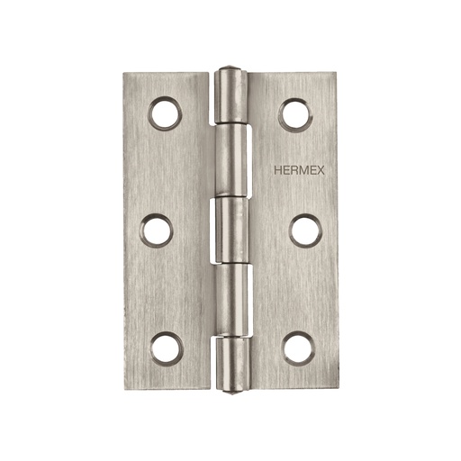 [43203] Bisagra rectangular 3' acero inoxidable, HERMEX BR-304