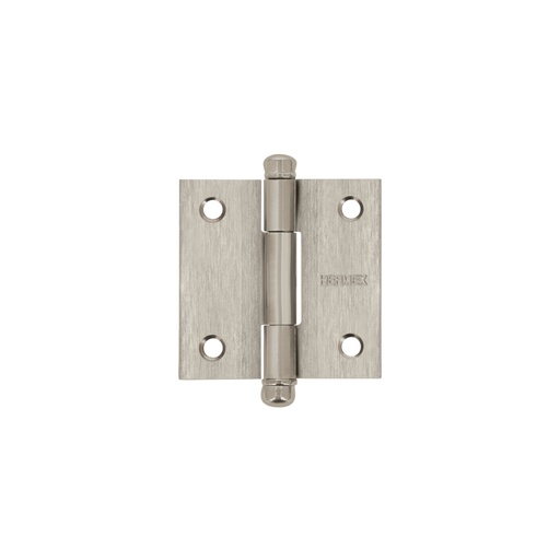 [43220] Bisagra cuadrada 2', acero inox, cabeza redonda, HERMEX BC-204R
