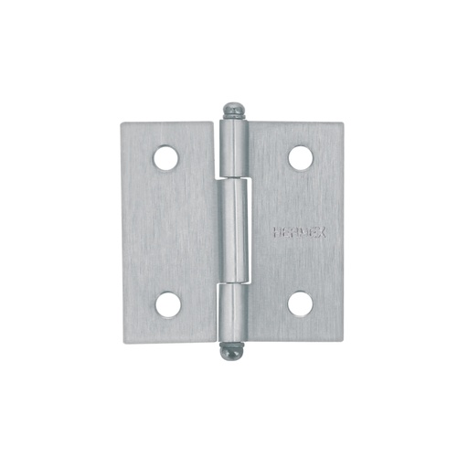 [43254] Bisagra cuadrada 2', satinado, cabeza redonda, HERMEX BC-203R