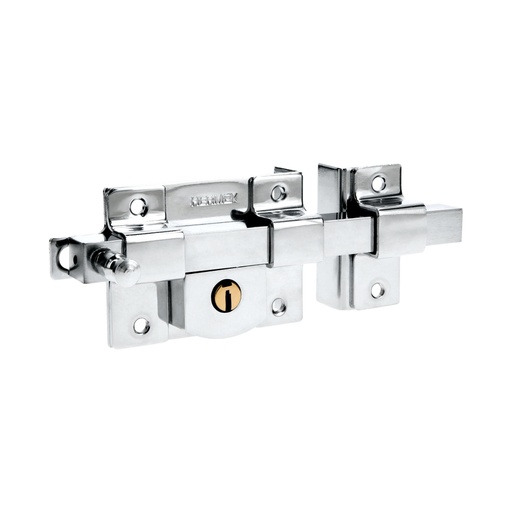 [43506] Cerradura de barra fija, derecha, blíster, HERMEX CB-40DB