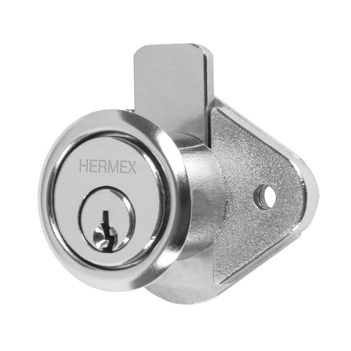 [43558] Cerradura para mueble, modelo 21, cromo, HERMEX CM-21C