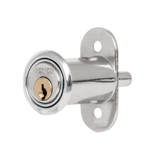 [43561] Cerradura para mueble, modelo 20, cromo, HERMEX CM-20C