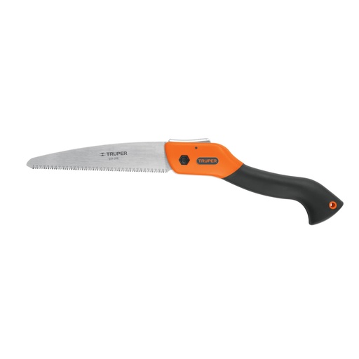[100197] Serrucho plegable 7' hoja recta 11 DPP mango plástico,TRUPER STP-7PR