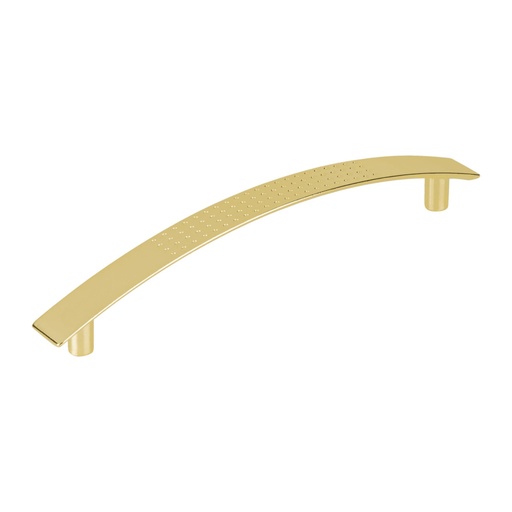 [43610] Jaladera de 128mm, línea Contempo latón brillante, HERMEX JAL-0122