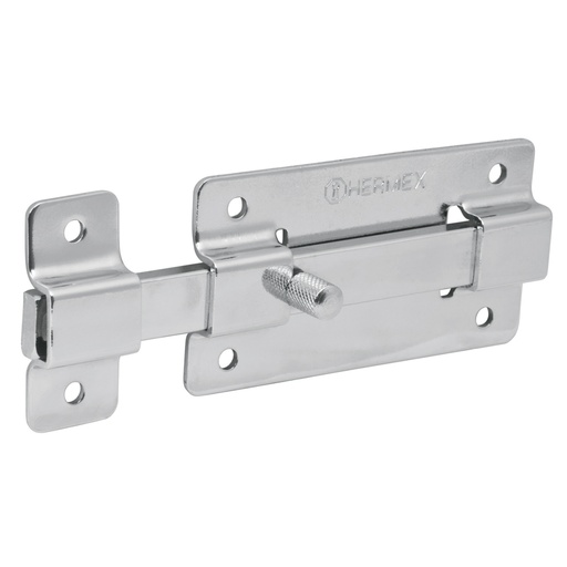 [43720] Pasador de barra plana 4' acabado cromo, HERMEX PAC-37