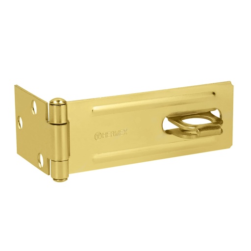 [43745] Portacandado de acero latonado 4-1/2', HERMEX POCL-450