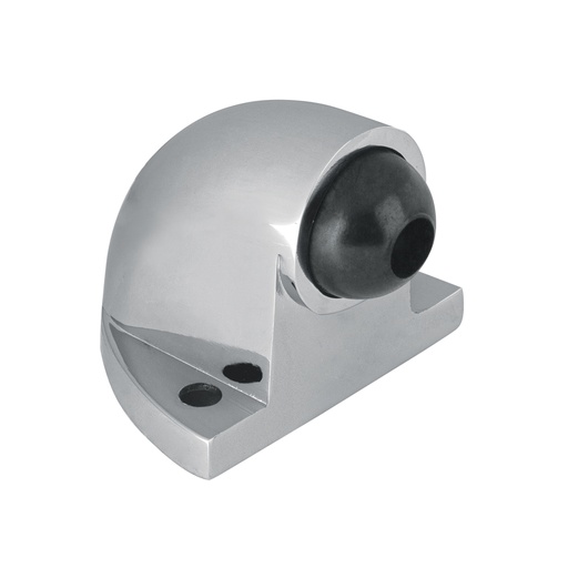 [43772] Tope tipo codo para puerta, acabado cromo, HERMEX TOCO-3