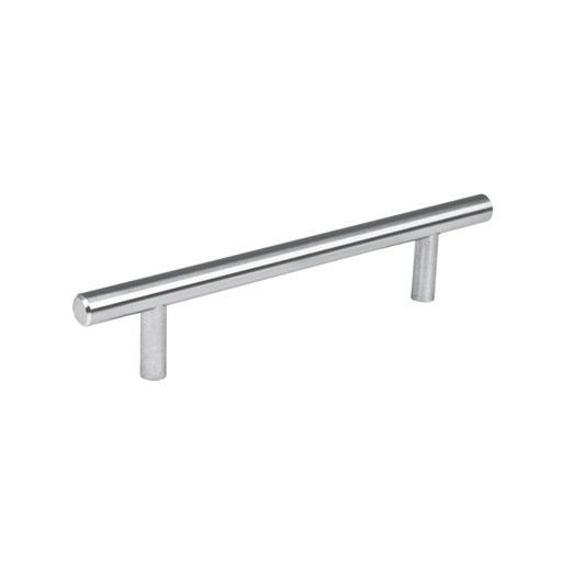 [43827] Jaladera de acero, 128mm, línea Cilindro, níquel, HERMEX JAL-0312