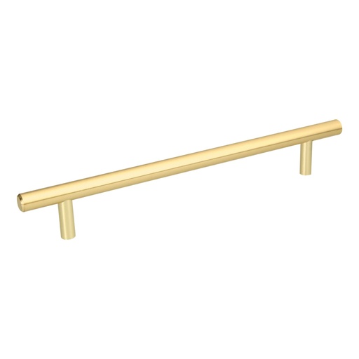 [43873] Jaladera de acero, 192mm, línea Cilindro, latón brillante JAL-0324