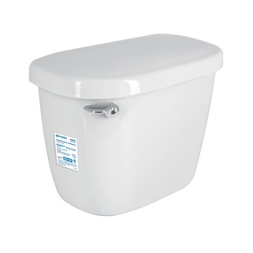 [44008] Tanque bajo de porcelana con accesorios, blanco, FOSET MUBA-30B