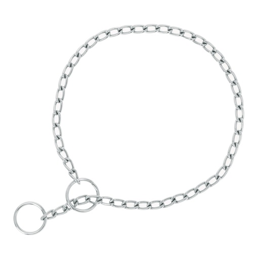 [44289] Collar de entrenamiento para perro, 45 cm, eslabón 2 mm CACA-20