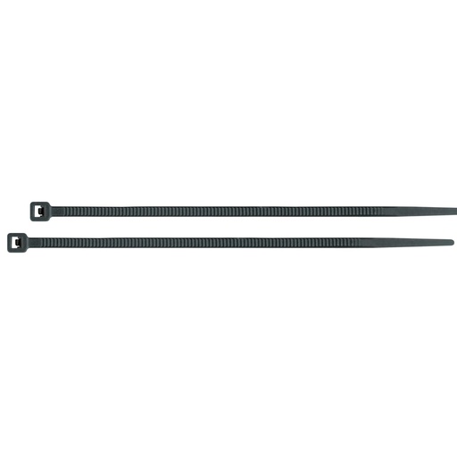 [44320] Bolsa con 100 cinchos plásticos 18 lb, 100 x 2.5 mm, negro CIN-1810N