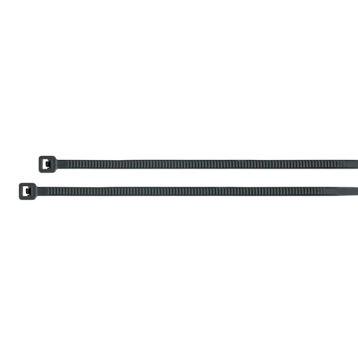 [44321] Bolsa con 100 cinchos plásticos 18 lb, 150 x 2.5 mm, negro CIN-1815N