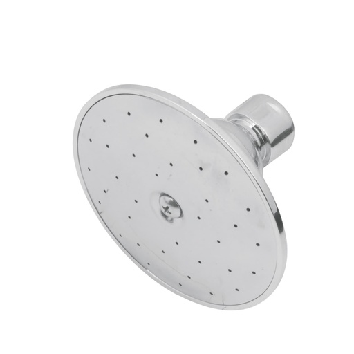 [44493] Regadera redonda 3-1/2', metálica, sin brazo, cromo, AQUA R-504S