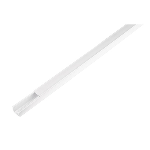 [45041] Canaleta de 1 vía 17 x 20 mm, con adhesivo, VOLTECK CAN-1720A