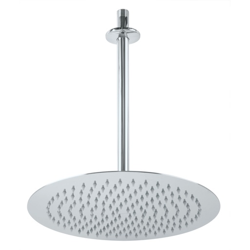 [45079] Regadera plato redondo 12' con brazo, cromo, FOSET RIVIERA R-313