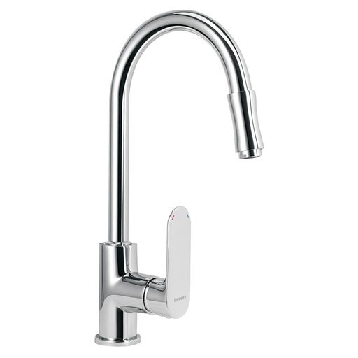 [45194] Monomando retráctil para fregadero, cromo, FOSET RIVIERA RIM-82